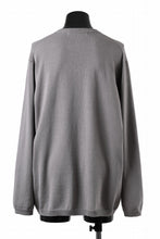画像をギャラリービューアに読み込む, Y's for men SUMMER KNIT PULLOVER / 12G PLAIN STITCH (CHARCOAL)