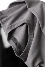 画像をギャラリービューアに読み込む, Y's for men SUMMER KNIT PULLOVER / 12G PLAIN STITCH (CHARCOAL)