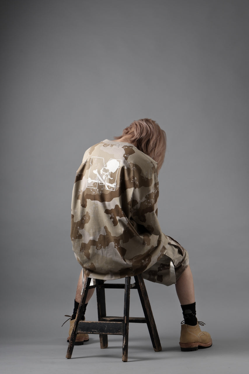 画像をギャラリービューアに読み込む, MASTERMIND WORLD JERSEY CAMO CARGO SHORTS (DESERT)