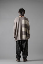 画像をギャラリービューアに読み込む, N/07 exclusive EASY WAIST TAPERED PANTS / T/R DOUBLE SIDE BRUSHED 2WAY STRETCH (CHECK)