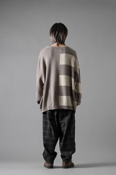 画像をギャラリービューアに読み込む, N/07 exclusive EASY WAIST TAPERED PANTS / T/R DOUBLE SIDE BRUSHED 2WAY STRETCH (CHECK)
