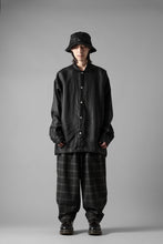 画像をギャラリービューアに読み込む, N/07 exclusive EASY WAIST TAPERED PANTS / T/R DOUBLE SIDE BRUSHED 2WAY STRETCH (CHECK)
