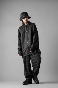 画像をギャラリービューアに読み込む, N/07 exclusive EASY WAIST TAPERED PANTS / T/R DOUBLE SIDE BRUSHED 2WAY STRETCH (CHECK)
