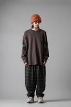 画像をギャラリービューアに読み込む, N/07 exclusive EASY WAIST TAPERED PANTS / T/R DOUBLE SIDE BRUSHED 2WAY STRETCH (CHECK)
