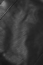 Load image into Gallery viewer, A.F ARTEFACT x Portaille LEATHER BACK PACK / WAXED HORSE LEAHER (BLACK)
