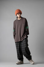 画像をギャラリービューアに読み込む, N/07 exclusive EASY WAIST TAPERED PANTS / T/R DOUBLE SIDE BRUSHED 2WAY STRETCH (CHECK)