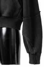 画像をギャラリービューアに読み込む, Feng Chen Wang PANELLED FULL ZIP HOODIE (BLACK)