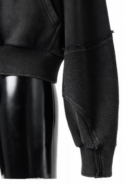 画像をギャラリービューアに読み込む, Feng Chen Wang PANELLED FULL ZIP HOODIE (BLACK)