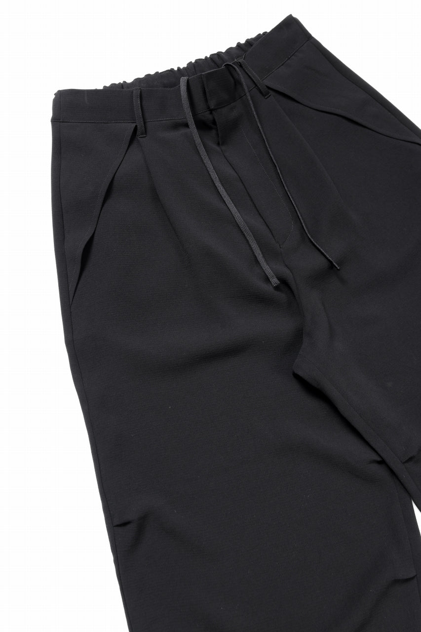 画像をギャラリービューアに読み込む, D-VEC WATER PLOOF DOUBLE WEAVE PANTS (BLACK)