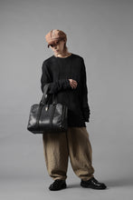 画像をギャラリービューアに読み込む, YUTA MATSUOKA circle pants / silk linen dobby stripe (camel)