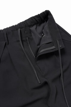 画像をギャラリービューアに読み込む, D-VEC WATER PLOOF DOUBLE WEAVE PANTS (BLACK)