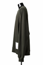 画像をギャラリービューアに読み込む, A.F ARTEFACT OVER SIZED DOLMAN LONG PULL OVER / WAFFLE COTTON JERSEY (KHAKI)