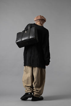 画像をギャラリービューアに読み込む, YUTA MATSUOKA circle pants / silk linen dobby stripe (camel)