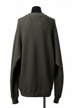 画像をギャラリービューアに読み込む, A.F ARTEFACT OVER SIZED DOLMAN LONG PULL OVER / WAFFLE COTTON JERSEY (KHAKI)