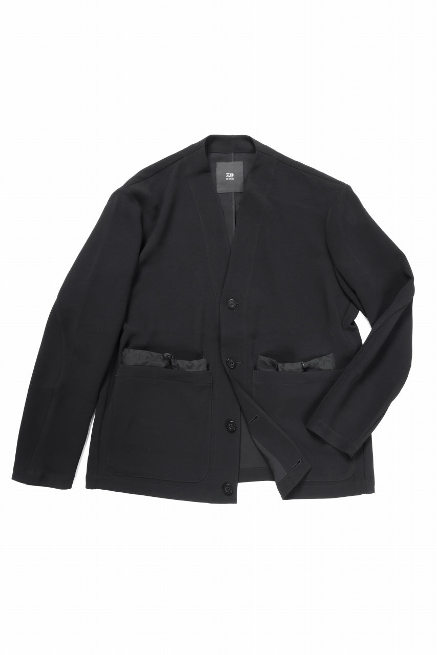 画像をギャラリービューアに読み込む, D-VEC WATER PLOOF DOUBLE WEAVE JACKET (BLACK)