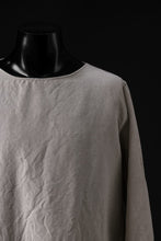 Load image into Gallery viewer, sus-sous sleeping shirts / C/L PLAIN WEAVE (NATURAL)
