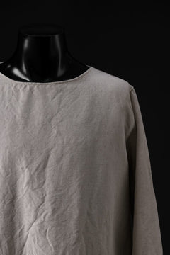 Load image into Gallery viewer, sus-sous sleeping shirts / C/L PLAIN WEAVE (NATURAL)