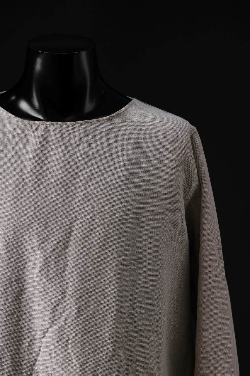 Load image into Gallery viewer, sus-sous sleeping shirts / C/L PLAIN WEAVE (NATURAL)