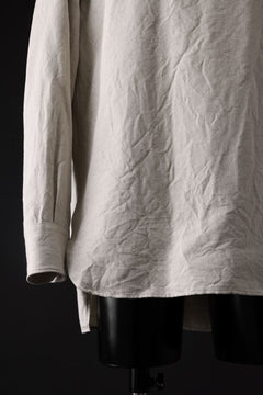 Load image into Gallery viewer, sus-sous sleeping shirts / C/L PLAIN WEAVE (NATURAL)