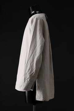 Load image into Gallery viewer, sus-sous sleeping shirts / C/L PLAIN WEAVE (NATURAL)