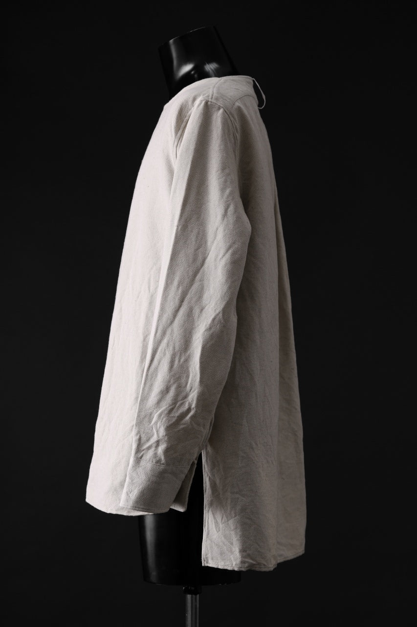 Load image into Gallery viewer, sus-sous sleeping shirts / C/L PLAIN WEAVE (NATURAL)