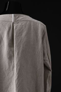 Load image into Gallery viewer, sus-sous sleeping shirts / C/L PLAIN WEAVE (NATURAL)