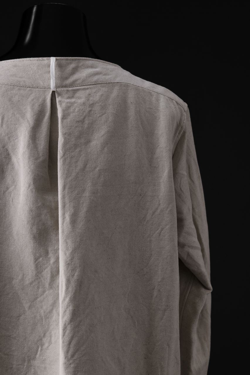 Load image into Gallery viewer, sus-sous sleeping shirts / C/L PLAIN WEAVE (NATURAL)