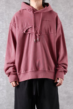 画像をギャラリービューアに読み込む, Feng Chen Wang 3 IN 1 TIE-DYE HOODIE (RED)