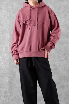 画像をギャラリービューアに読み込む, Feng Chen Wang 3 IN 1 TIE-DYE HOODIE (RED)