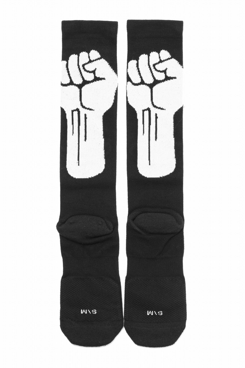 Load image into Gallery viewer, 11 BY BORIS BIDJAN SABERI BLOCK "MASTER CROSS-FIST-DON'T / SOCKS1B" / 1set 3pairs (BLACK)