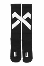 Load image into Gallery viewer, 11 BY BORIS BIDJAN SABERI BLOCK "MASTER CROSS-FIST-DON'T / SOCKS1B" / 1set 3pairs (BLACK)