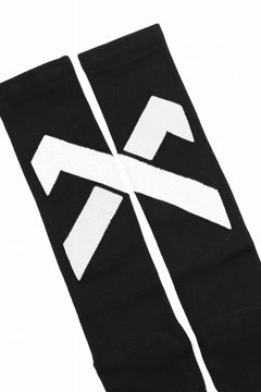 Load image into Gallery viewer, 11 BY BORIS BIDJAN SABERI BLOCK "MASTER CROSS-FIST-DON'T / SOCKS1B" / 1set 3pairs (BLACK)