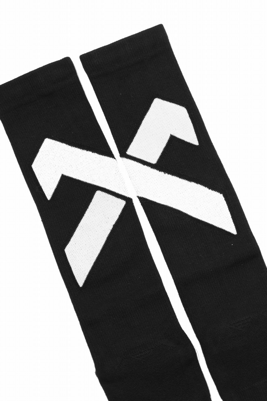 Load image into Gallery viewer, 11 BY BORIS BIDJAN SABERI BLOCK "MASTER CROSS-FIST-DON'T / SOCKS1B" / 1set 3pairs (BLACK)