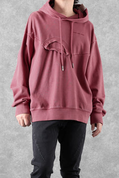 画像をギャラリービューアに読み込む, Feng Chen Wang 3 IN 1 TIE-DYE HOODIE (RED)