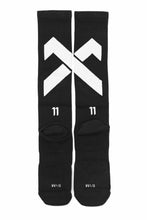 Load image into Gallery viewer, 11 BY BORIS BIDJAN SABERI BLOCK "MASTER CROSS-FIST-DON'T / SOCKS1B" / 1set 3pairs (BLACK)