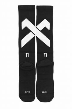 Load image into Gallery viewer, 11 BY BORIS BIDJAN SABERI BLOCK "MASTER CROSS-FIST-DON'T / SOCKS1B" / 1set 3pairs (BLACK)