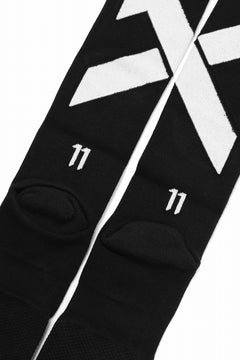 Load image into Gallery viewer, 11 BY BORIS BIDJAN SABERI BLOCK "MASTER CROSS-FIST-DON'T / SOCKS1B" / 1set 3pairs (BLACK)