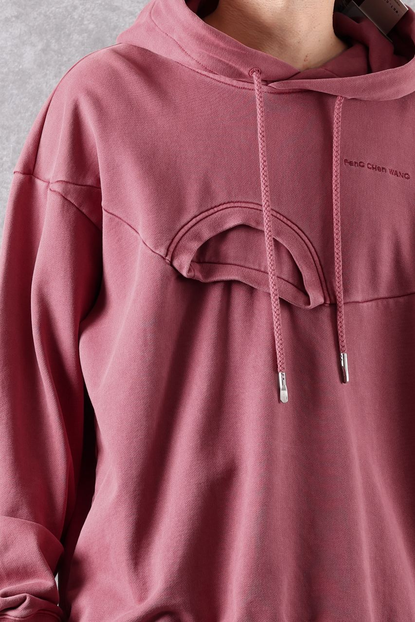 画像をギャラリービューアに読み込む, Feng Chen Wang 3 IN 1 TIE-DYE HOODIE (RED)