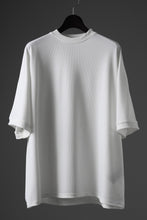 画像をギャラリービューアに読み込む, N/07 DOLMAN SHORT SLEEVE TEE / AQUASUITING THICK RIB (WHITE)