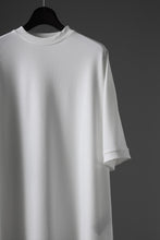 画像をギャラリービューアに読み込む, N/07 DOLMAN SHORT SLEEVE TEE / AQUASUITING THICK RIB (WHITE)