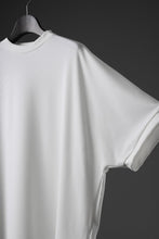 画像をギャラリービューアに読み込む, N/07 DOLMAN SHORT SLEEVE TEE / AQUASUITING THICK RIB (WHITE)