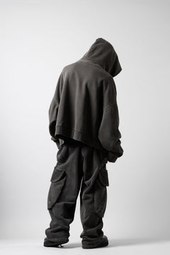 画像をギャラリービューアに読み込む, entire studios HEAVY GOCAR SWEAT PANTS (WASHED BLACK)