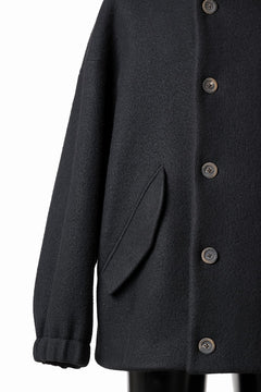 画像をギャラリービューアに読み込む, forme d'expression Bomber Short Coat (Black)