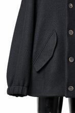 画像をギャラリービューアに読み込む, forme d'expression Bomber Short Coat (Black)