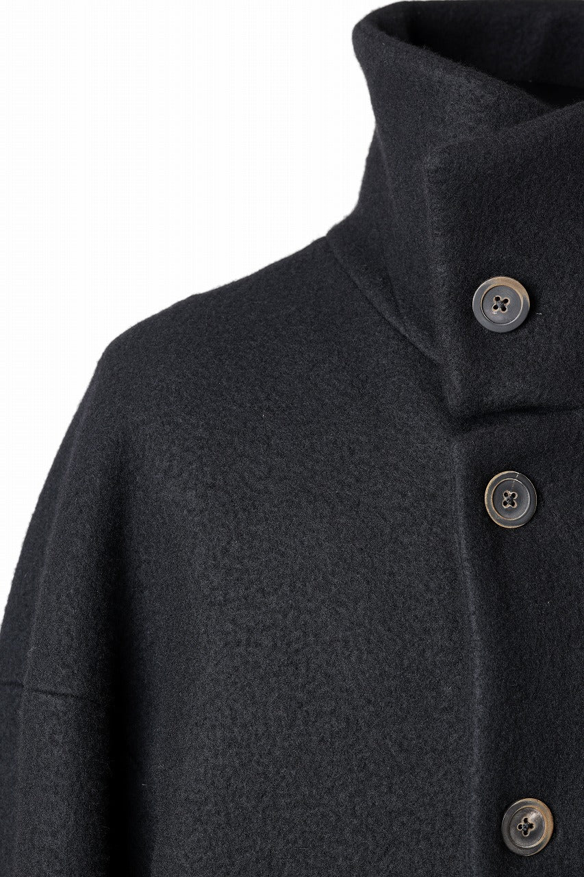画像をギャラリービューアに読み込む, forme d'expression Bomber Short Coat (Black)