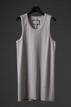 画像をギャラリービューアに読み込む, N/07 MINIMAL TANK TOP / SUPER STRETCH BARE TELECO (LIGHT BEIGE)
