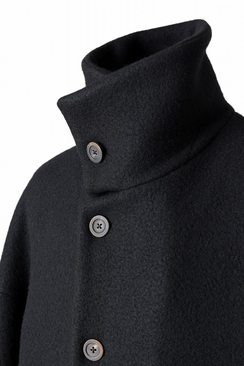 画像をギャラリービューアに読み込む, forme d'expression Bomber Short Coat (Black)
