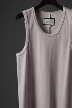 画像をギャラリービューアに読み込む, N/07 MINIMAL TANK TOP / SUPER STRETCH BARE TELECO (LIGHT BEIGE)
