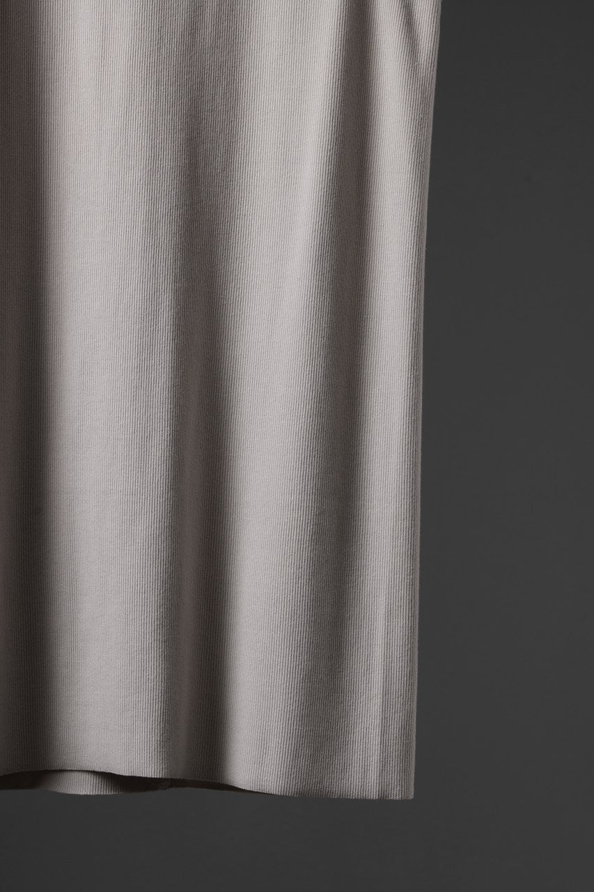 画像をギャラリービューアに読み込む, N/07 MINIMAL TANK TOP / SUPER STRETCH BARE TELECO (LIGHT BEIGE)