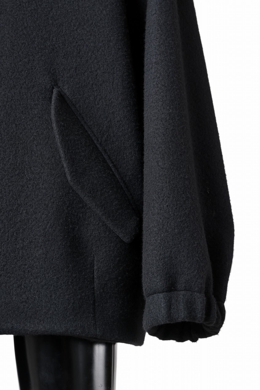画像をギャラリービューアに読み込む, forme d'expression Bomber Short Coat (Black)